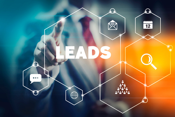 Graphic showing leads and items that pertain to leads